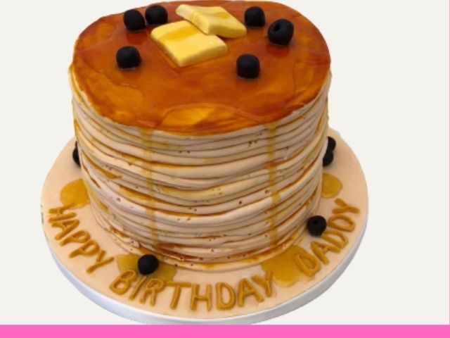 Themed Pancake Cake