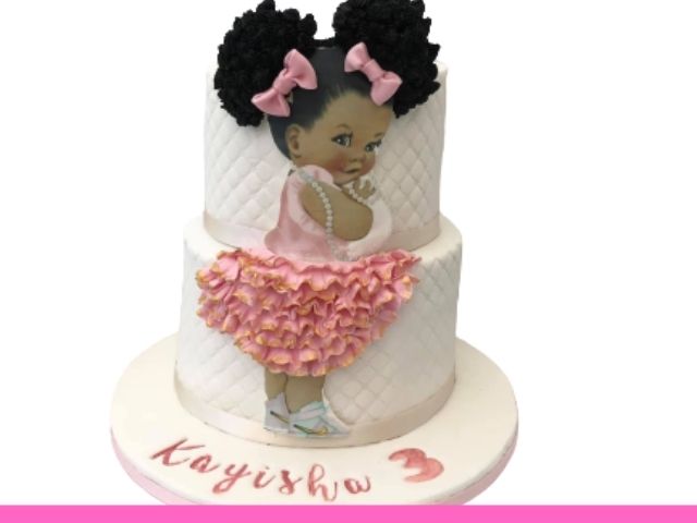Afro Puff Baby Cakes
